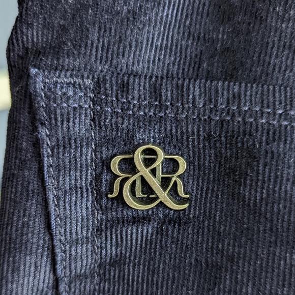 Rock & Republic Blue Corduroy Berlin Jeans, Size 6 - Picture 5 of 11